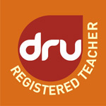 Registered Dru Yoga teacher logo