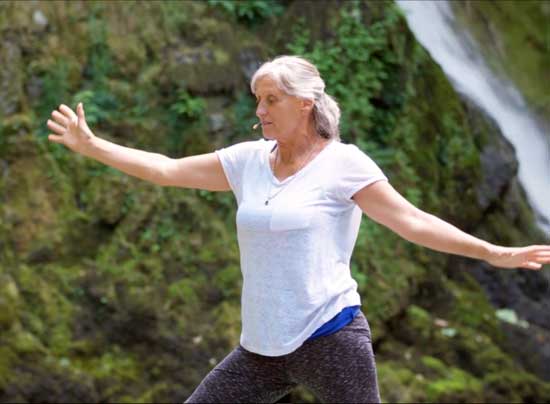 Monica Staniforth - Dru Yoga Waterfall sequence