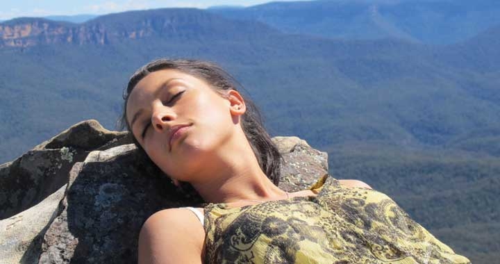 Radha Patel Dru Meditation in nature